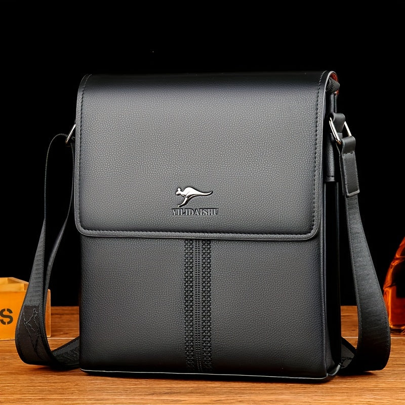 Men's Fashion Business Crossbody Bag - Simple Large Capacity Shoulder Bag